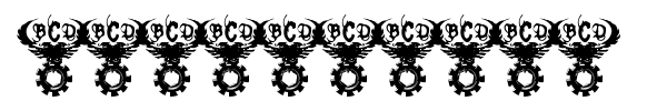 Odin Spear font preview